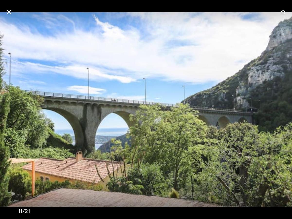 Studio Pied Village Eze - Dans Villa Recente - Parking Gratuit Exterior foto
